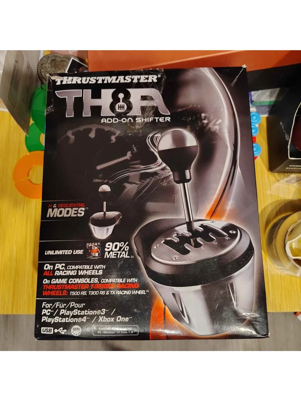 Thrustmaster TH8A Multi-Platform Add-On Shifter for PC PS5 PS4 Xbox NEW NIB